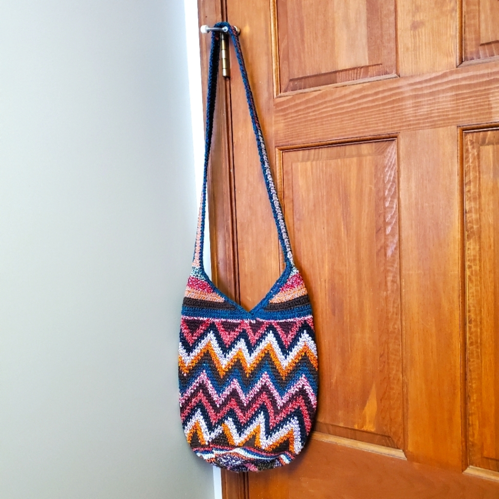 Woven Boho Bucket Bag